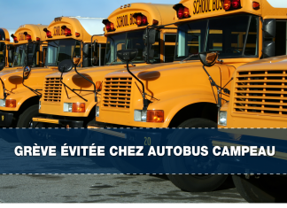 La grève est évitée chez Autobus Campeau