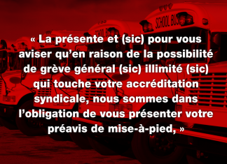 Autobus Campeau tente d’intimider ses travailleurs à Gatineau
