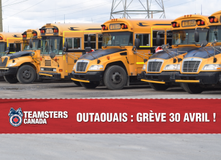 Outaouais : une grève dans le transport scolaire dès le 30 avril !