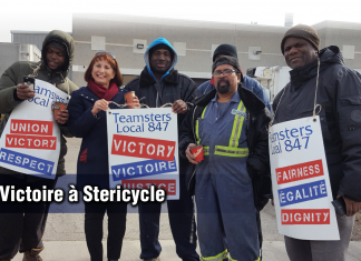 La grève contre Stericycle se solde par une victoire majeure