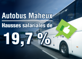 Nouveau contrat de travail pour les chauffeurs d’Autobus Maheux