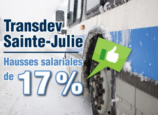 Les chauffeurs de Transdev Sainte-Julie disent oui à un nouveau contrat de travail