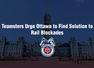 Teamsters Urge Ottawa to Find Solution to Rail Blockades as 6,000 Rail Workers Could be Laid Off