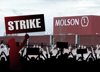 The Teamsters Launch a General Strike at Molson’s South Shore Brewery