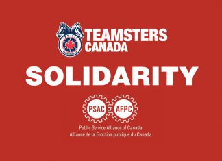 Teamsters Canada Stands in Solidarity with Striking Federal Public Service Workers