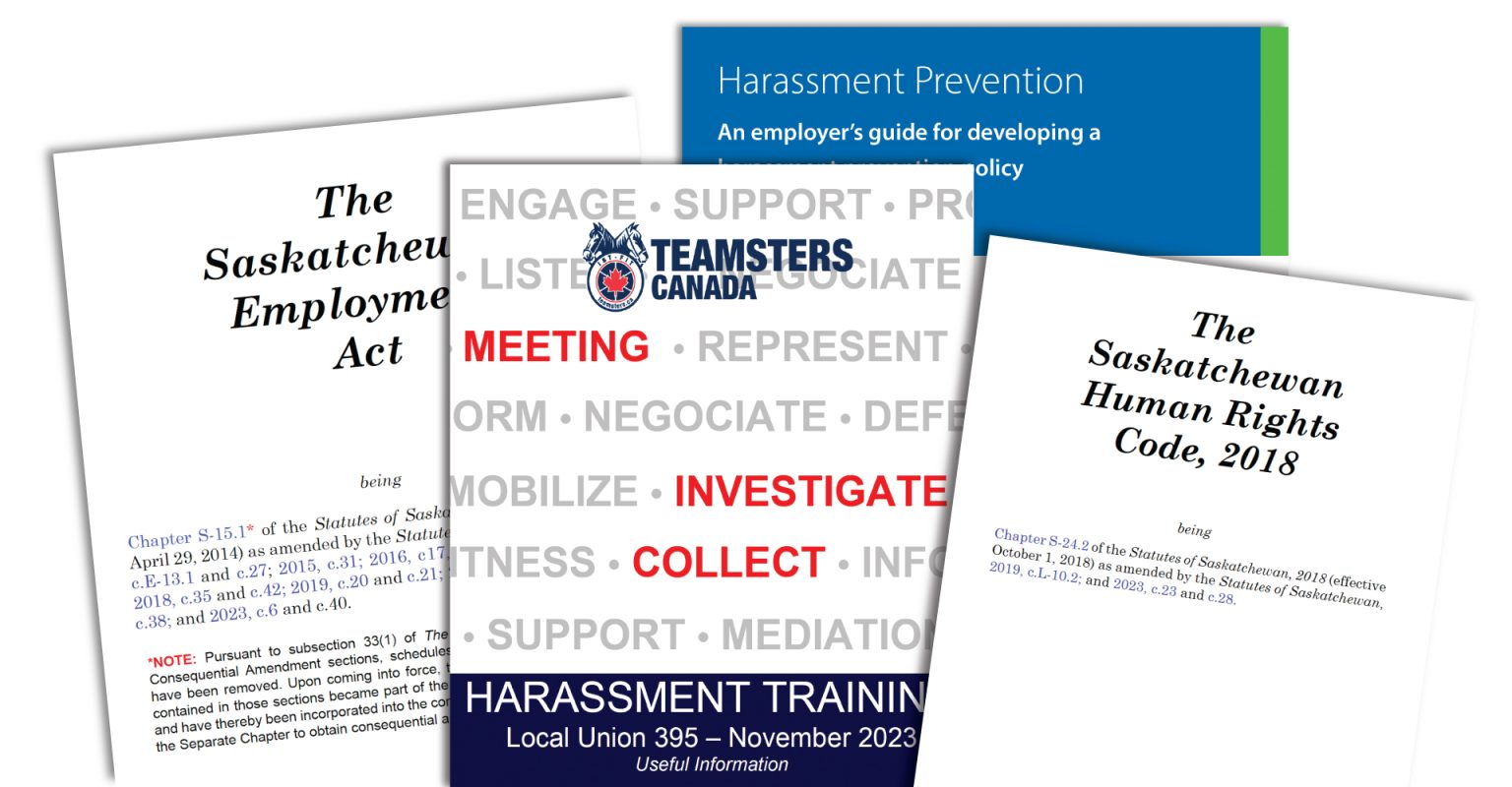 Workplace Harassment and Violence | Teamsters Canada