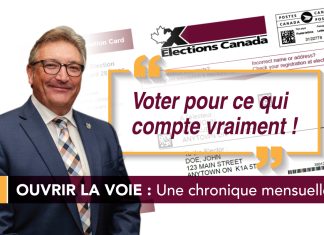 Ouvrir la voie : Voter pour ce qui compte vraiment