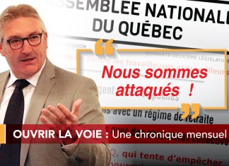 Ouvrir la voie : Nous sommes attaqués comme jamais auparavant